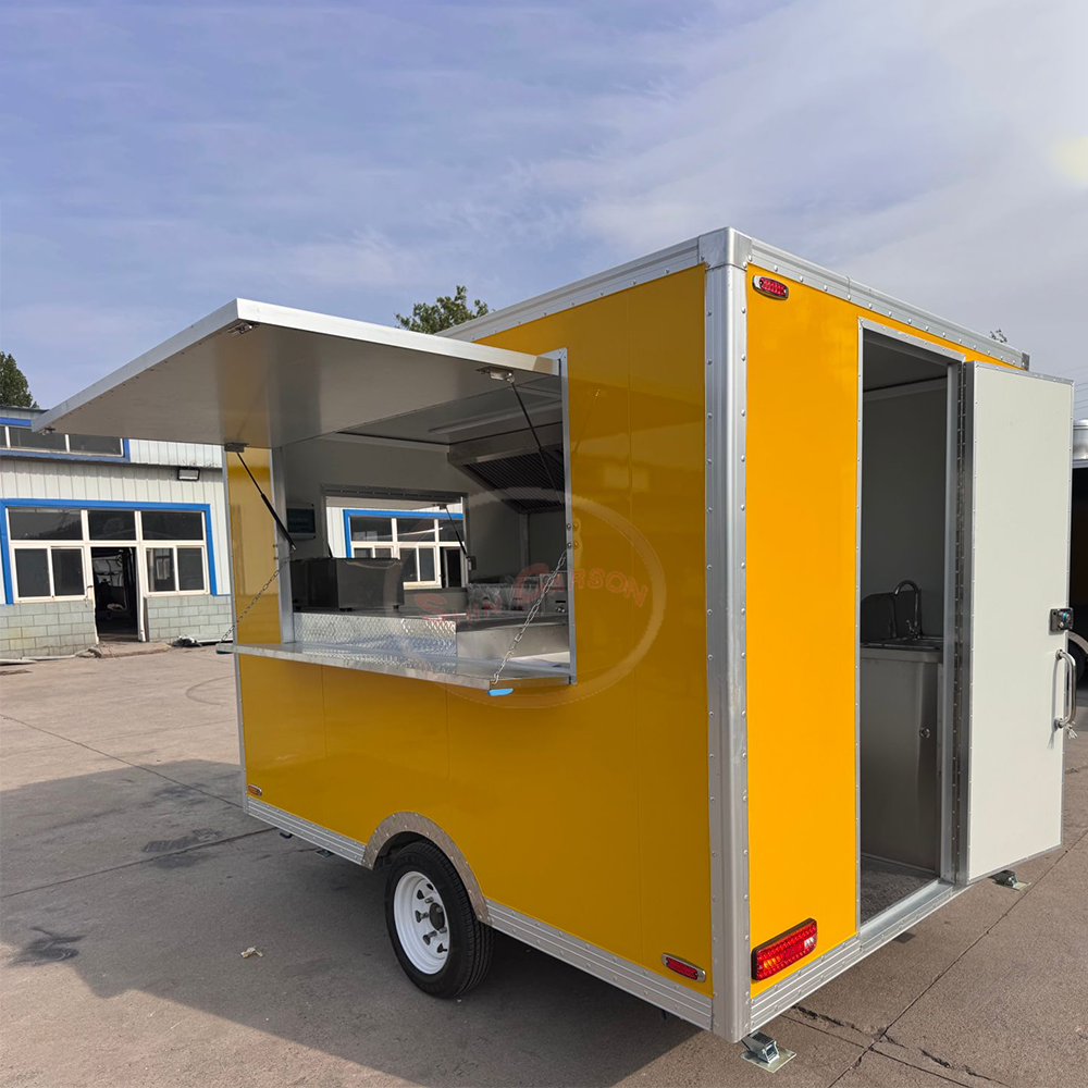 Food Snacks Catering - Concession Fast Food Trailer Ice Cream