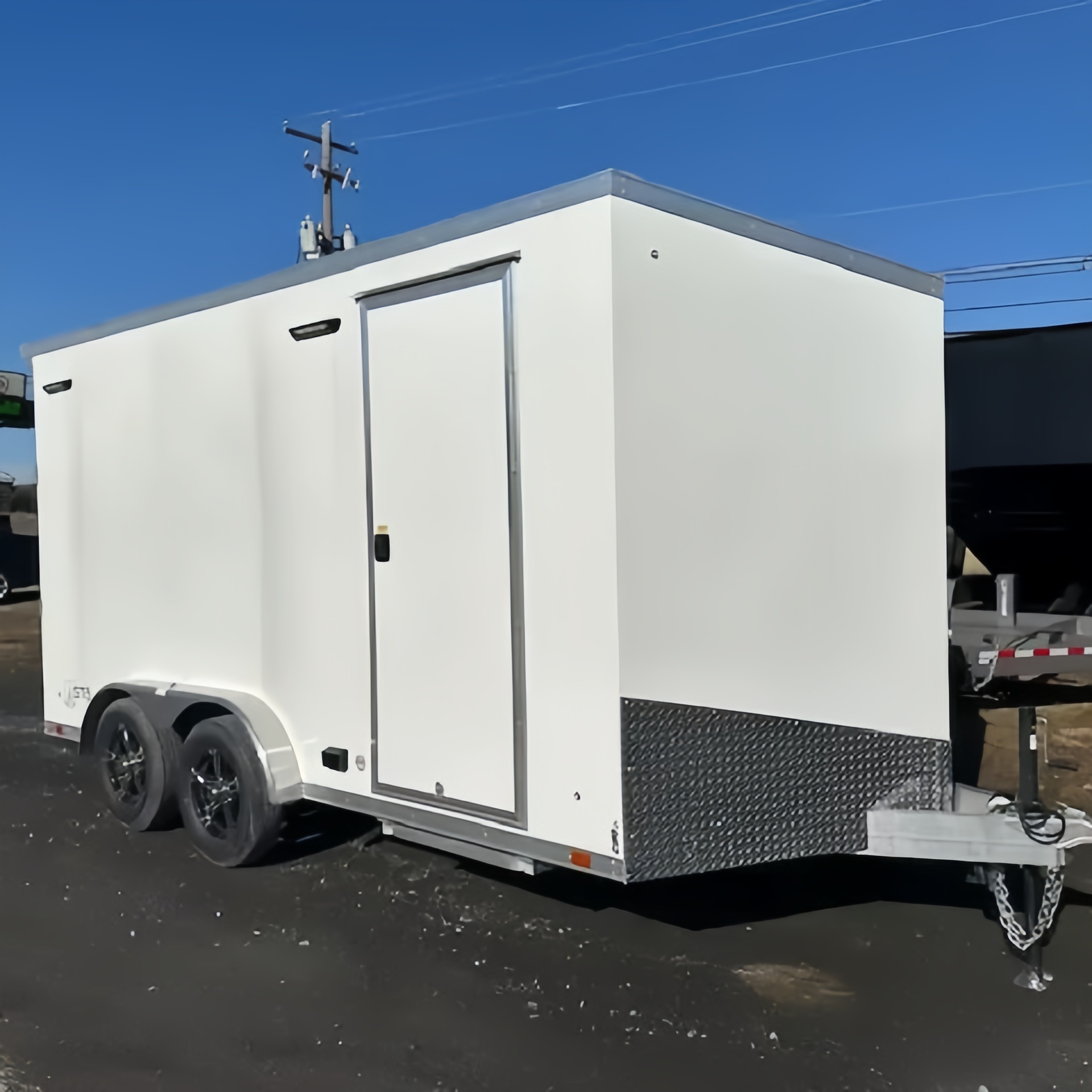 Food Snacks Catering - Portable Outdoor Kitchen Food Truck Trailer