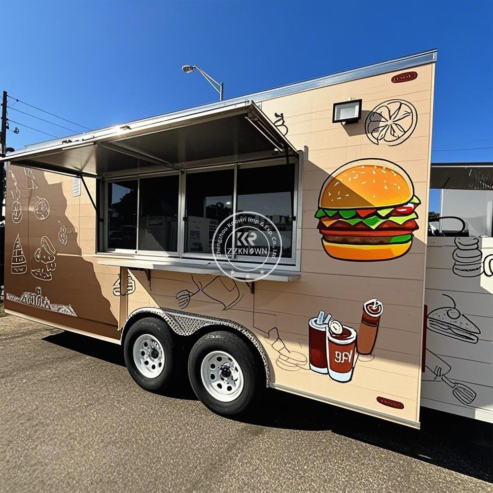 Food Snacks Catering - 2025 NEW Europe Standard Food Truck