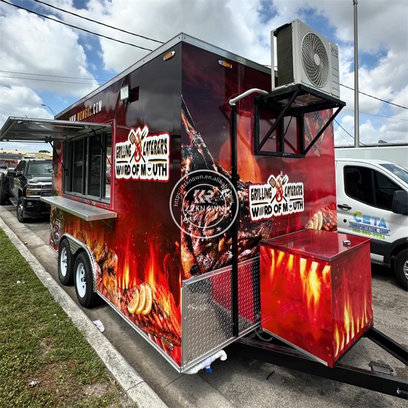 Food Snacks Catering - 2025 Food Truck Trailer Customized Food