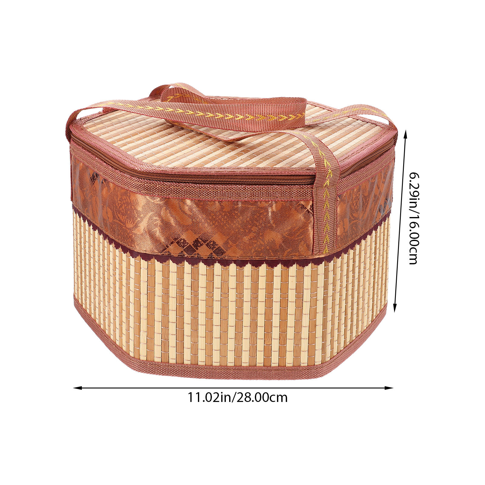 Portable Bamboo Woven Da Xie G - Snacks Food Gift Baskets review and price