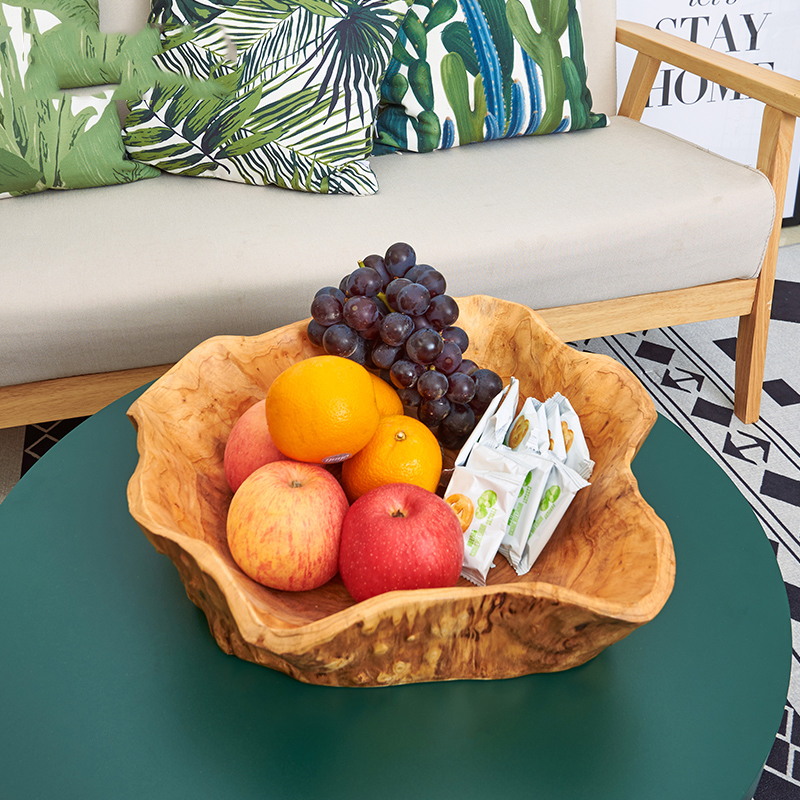 Wooden Bowl Creative Large Dri - Dried Fruit Mix review and price
