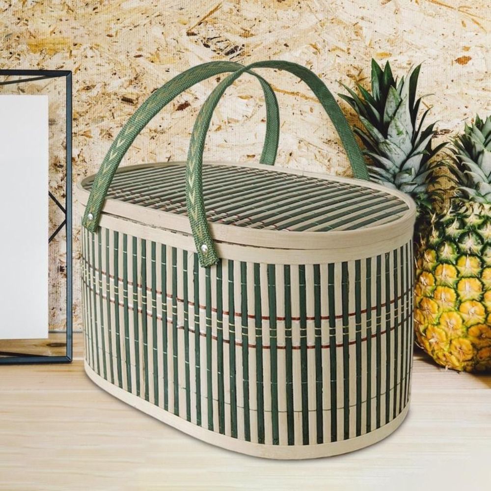 Durable Handmade Bamboo Basket - Snacks Food Gift Baskets review and price