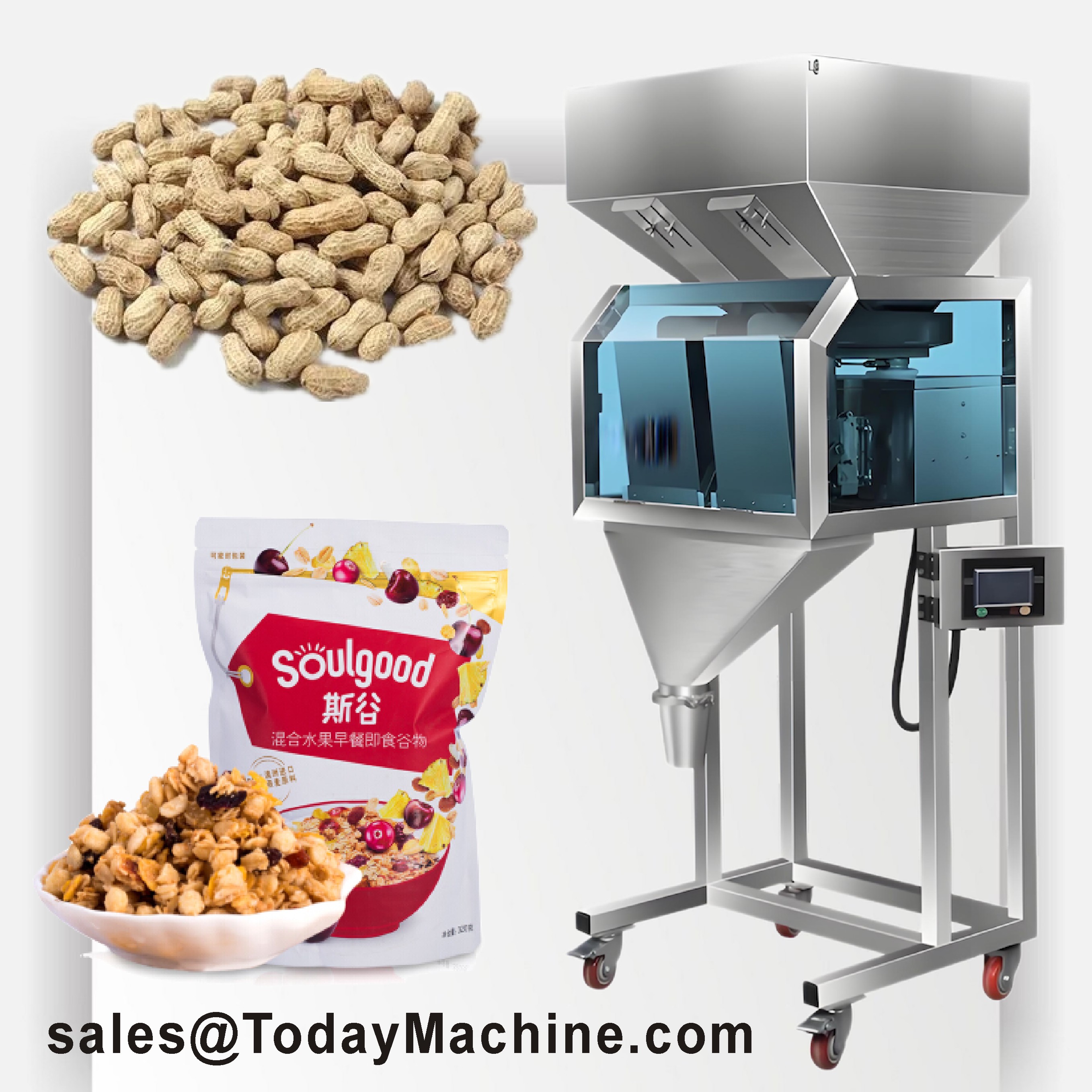 Smart Scale Two Heads Weighing - Dried Fruit Mix review and price