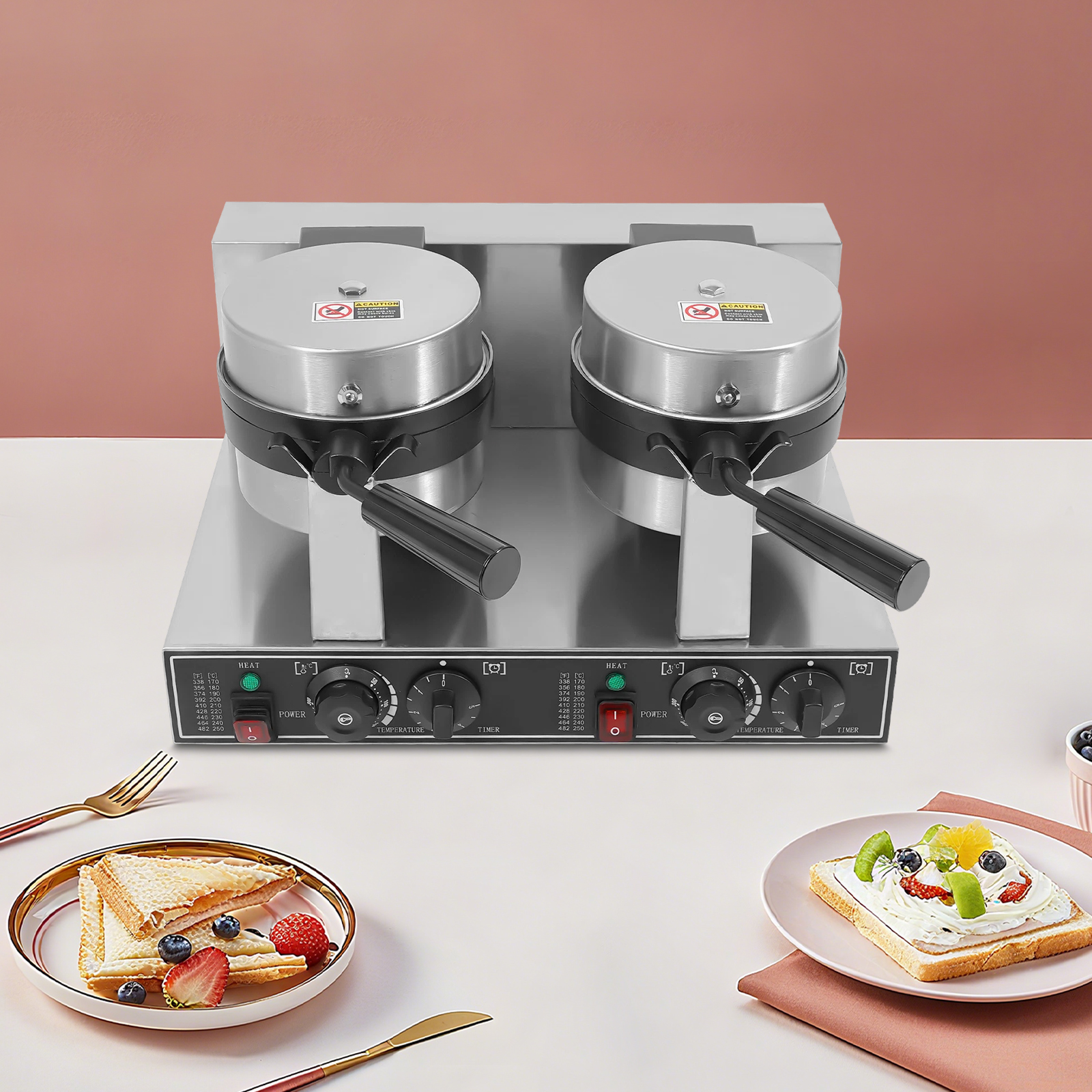201 Stainless Steel Waffle Iro - Food Snacks To Make At Home review and price