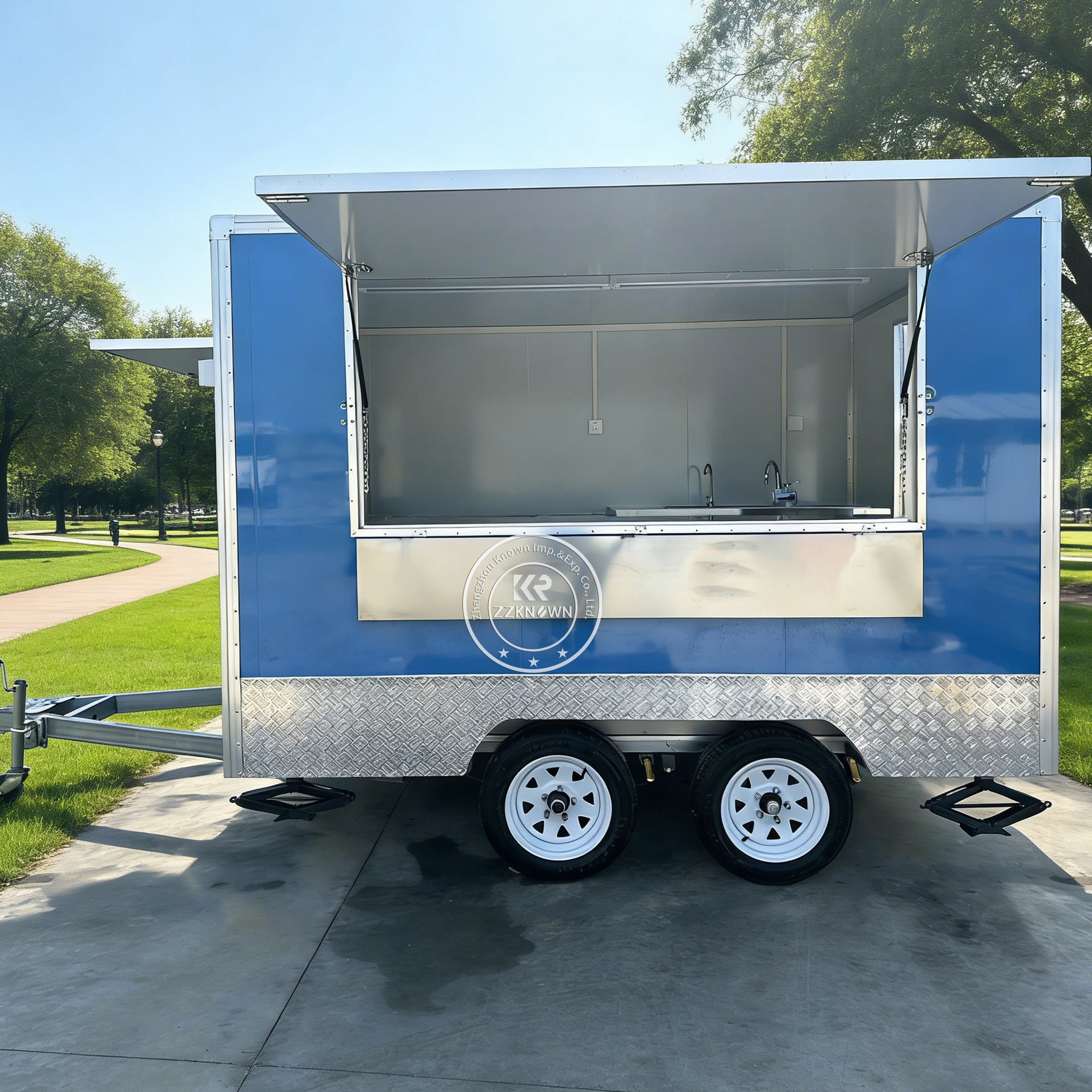 Custom Catering Trailer Mobile - Food Snacks Catering review and price