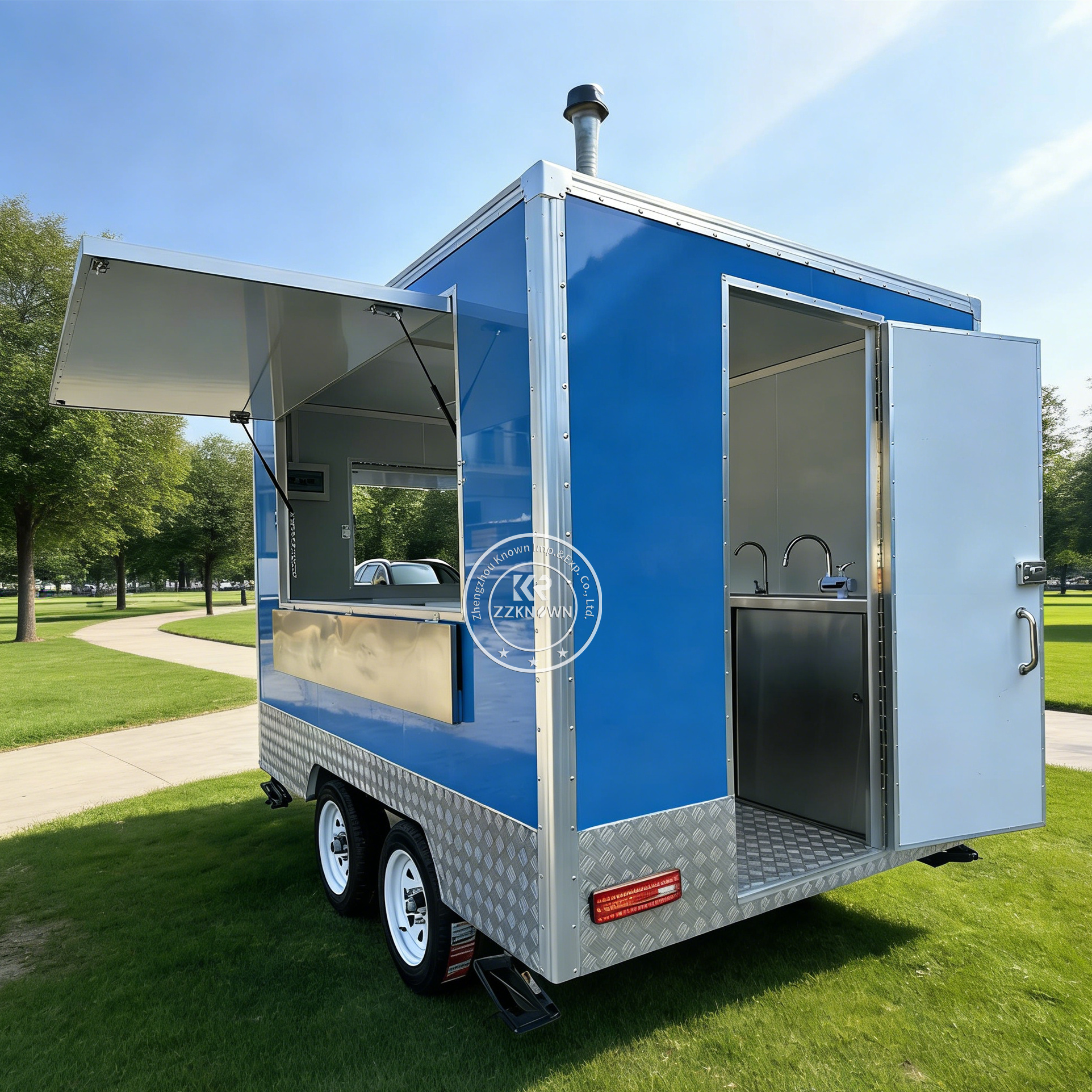 Custom Catering Trailer Mobile - Food Snacks Catering review and price