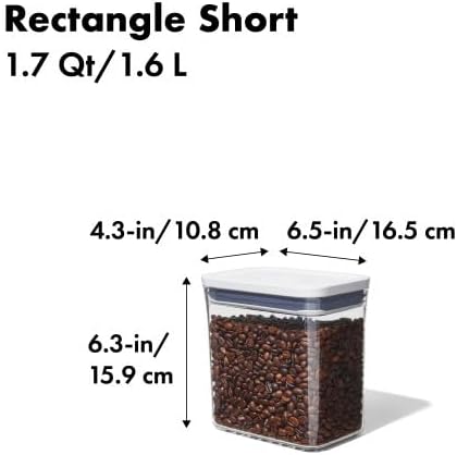 Airtight 1.7 Qt Rectangle Food - Qt Food Snacks review and price