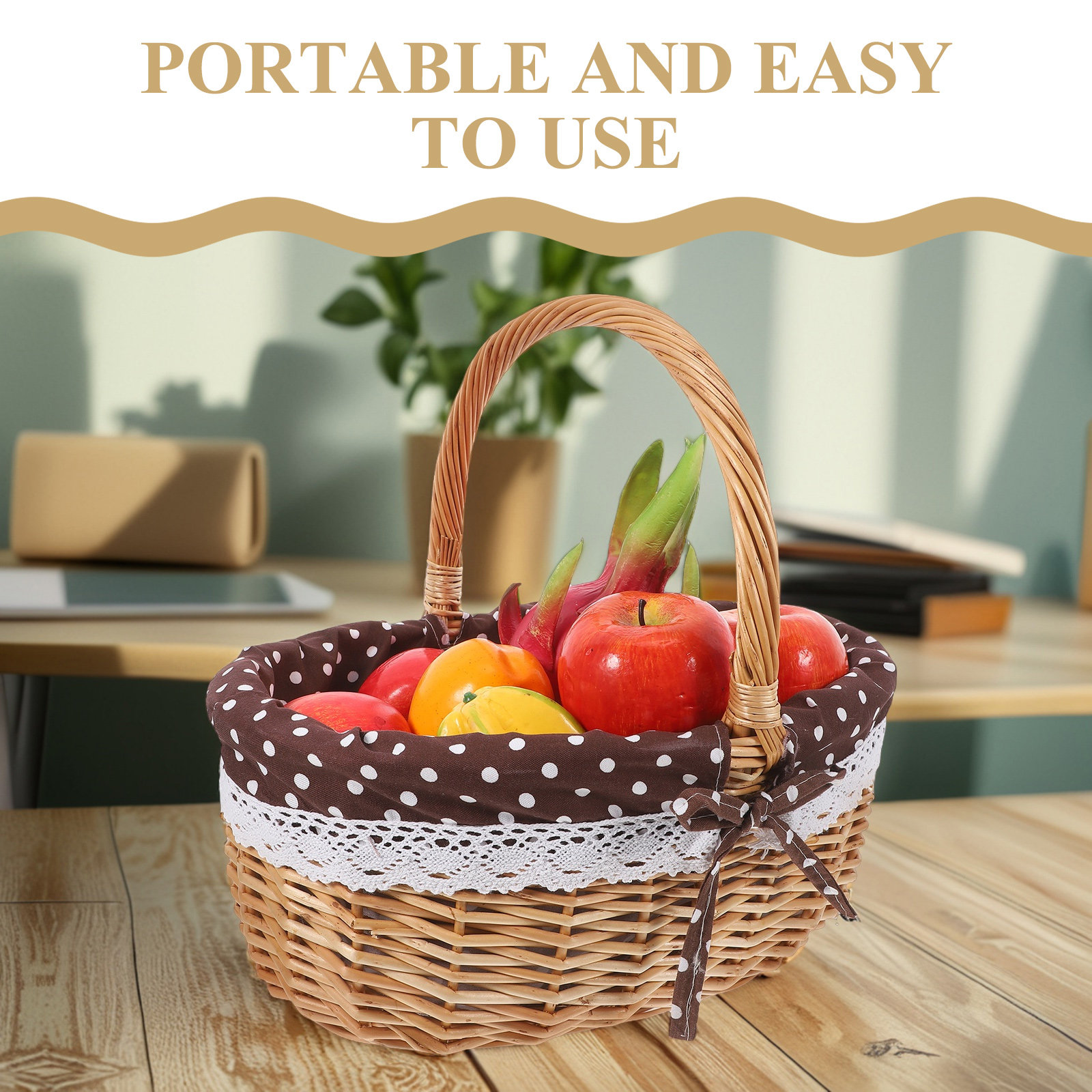 Stylish Hand Woven Wicker Stor - Snacks Food Gift Baskets review and price
