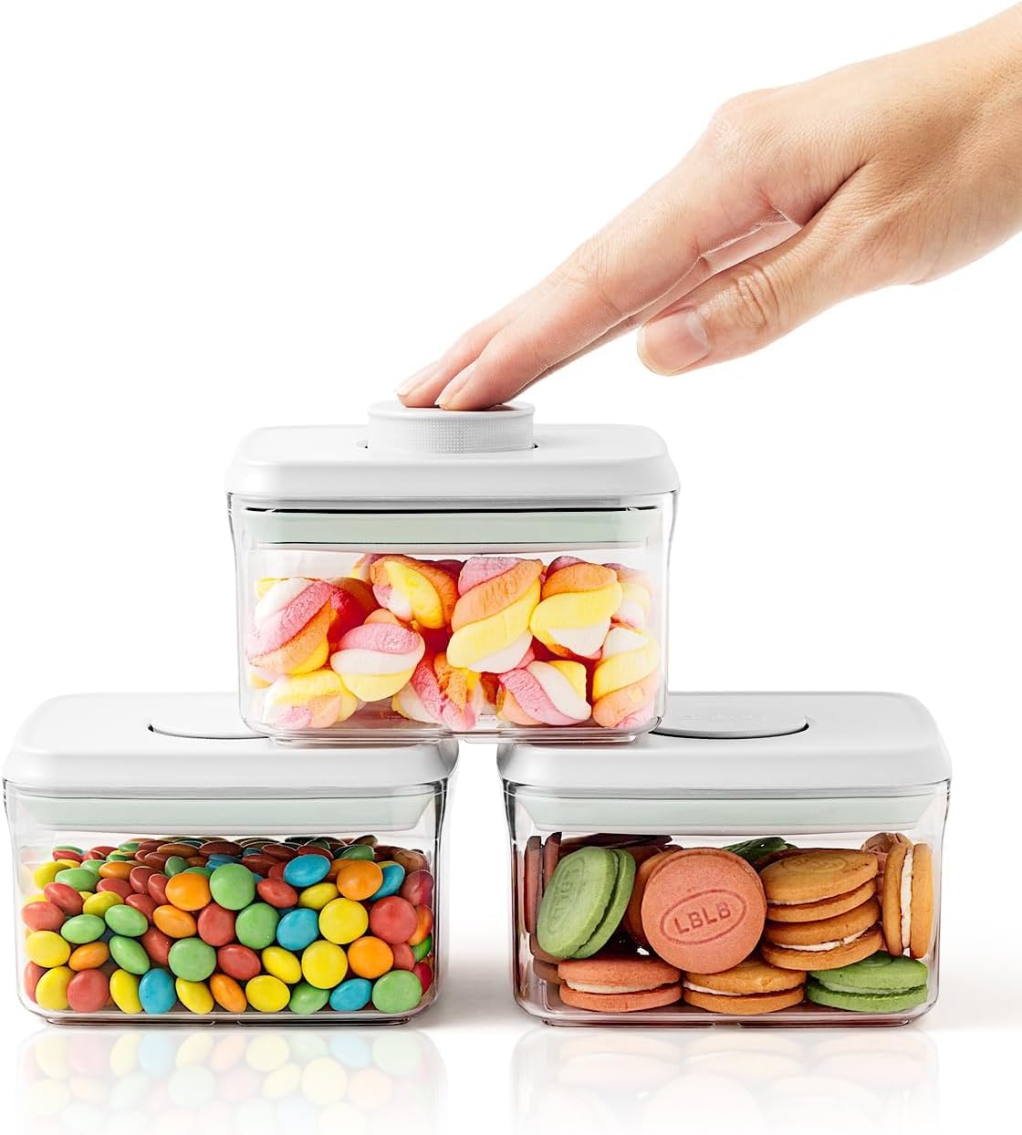 0.6 Qt Pop Containers - 3 Pack - Qt Food Snacks review and price