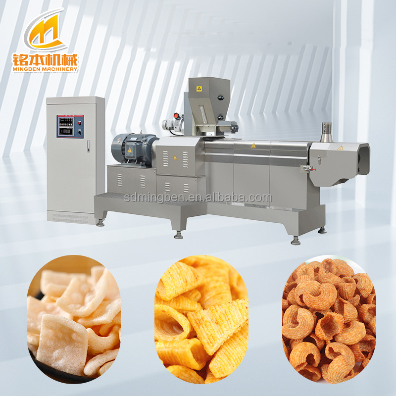 Extruded Automatic Fried 3d Pe - Food Snacks Chips review and price