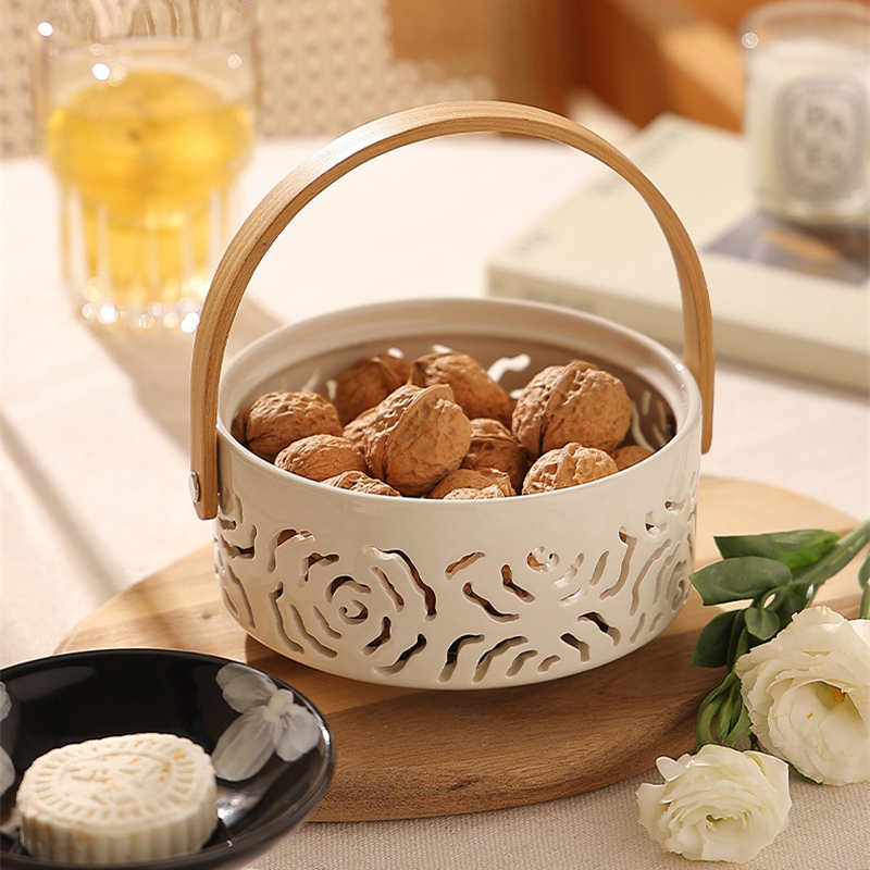 Ceramic Hollow Basket Fruit Pl - Snacks Food Gift Baskets review and price