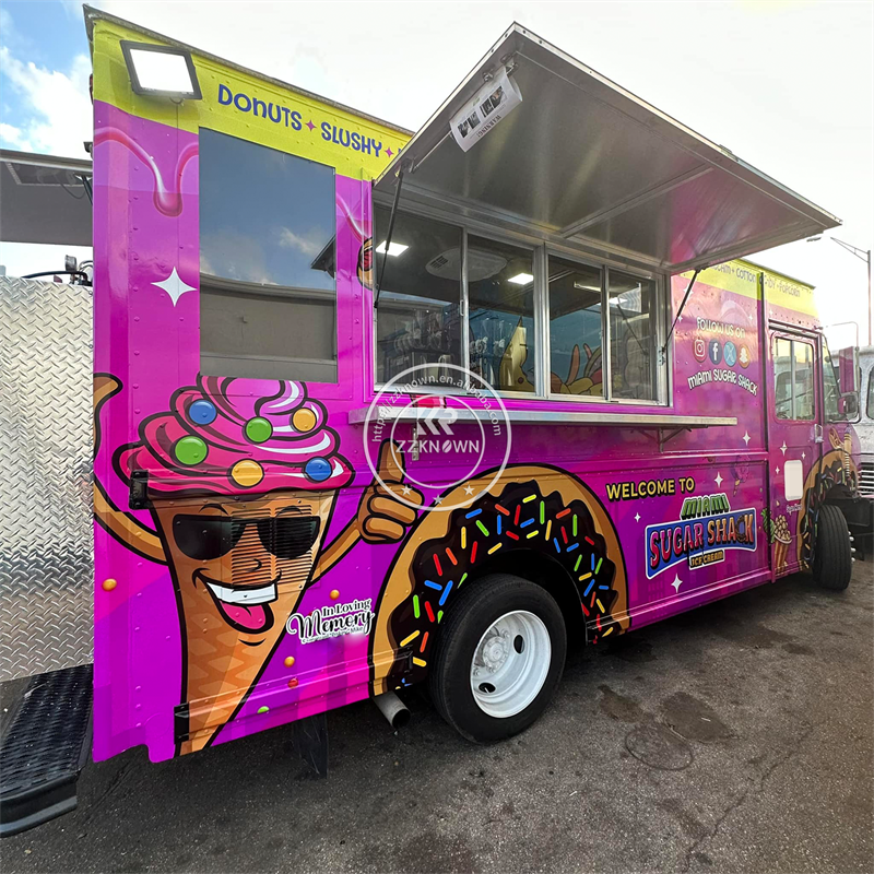 2025 Food Truck Trailer Custom - Food Snacks Catering review and price