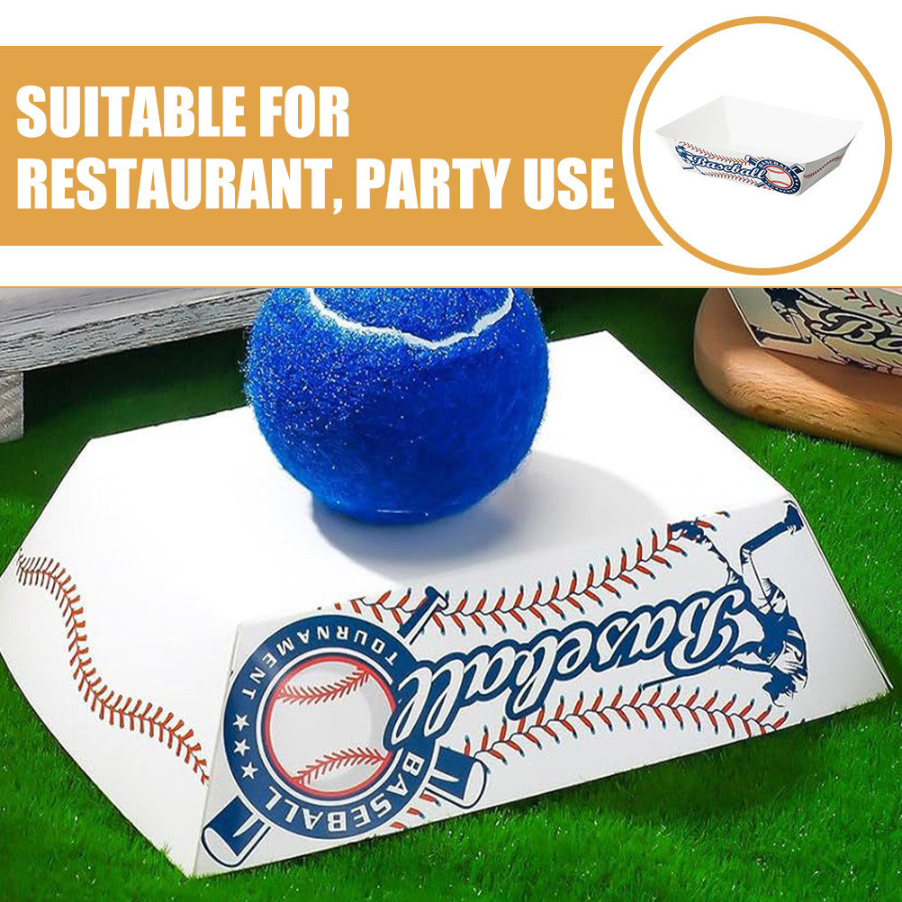 25Pcs Boat-Shaped Disposable F - Food Snacks Party review and price