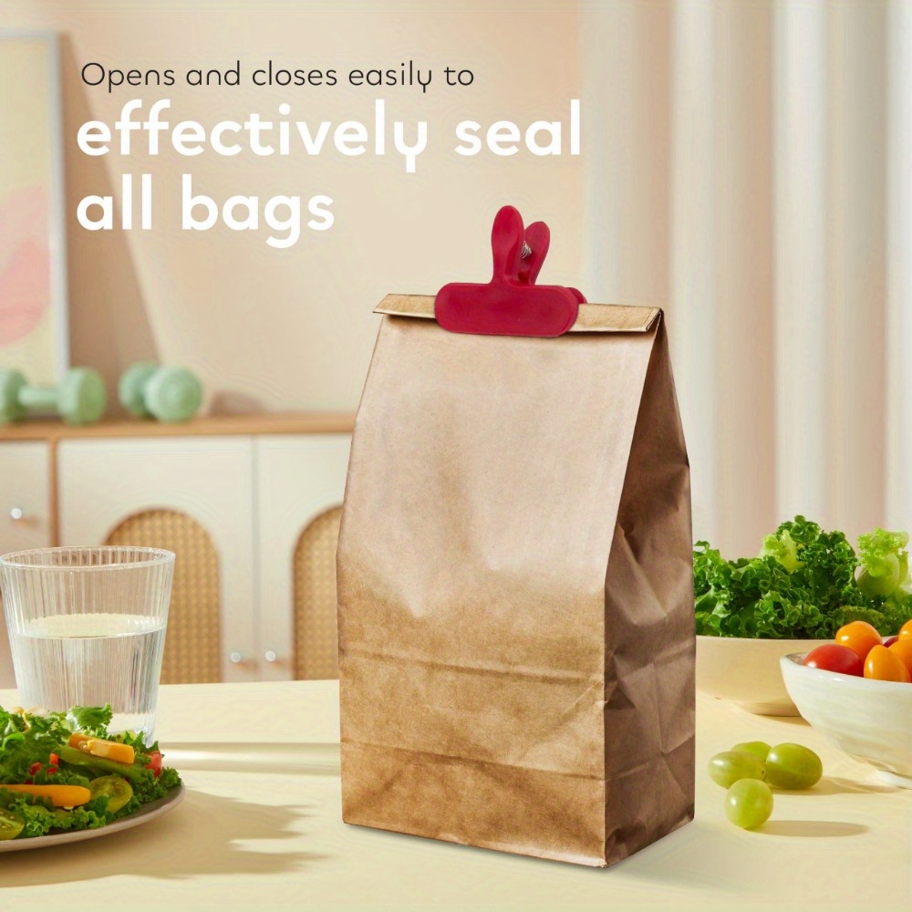 3pcs Food Bag Clips, Reusable  - Food Snacks Chips review and price