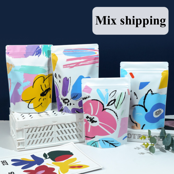 100PCS Aluminum Foil Stand-up  - Food Snacks Party review and price