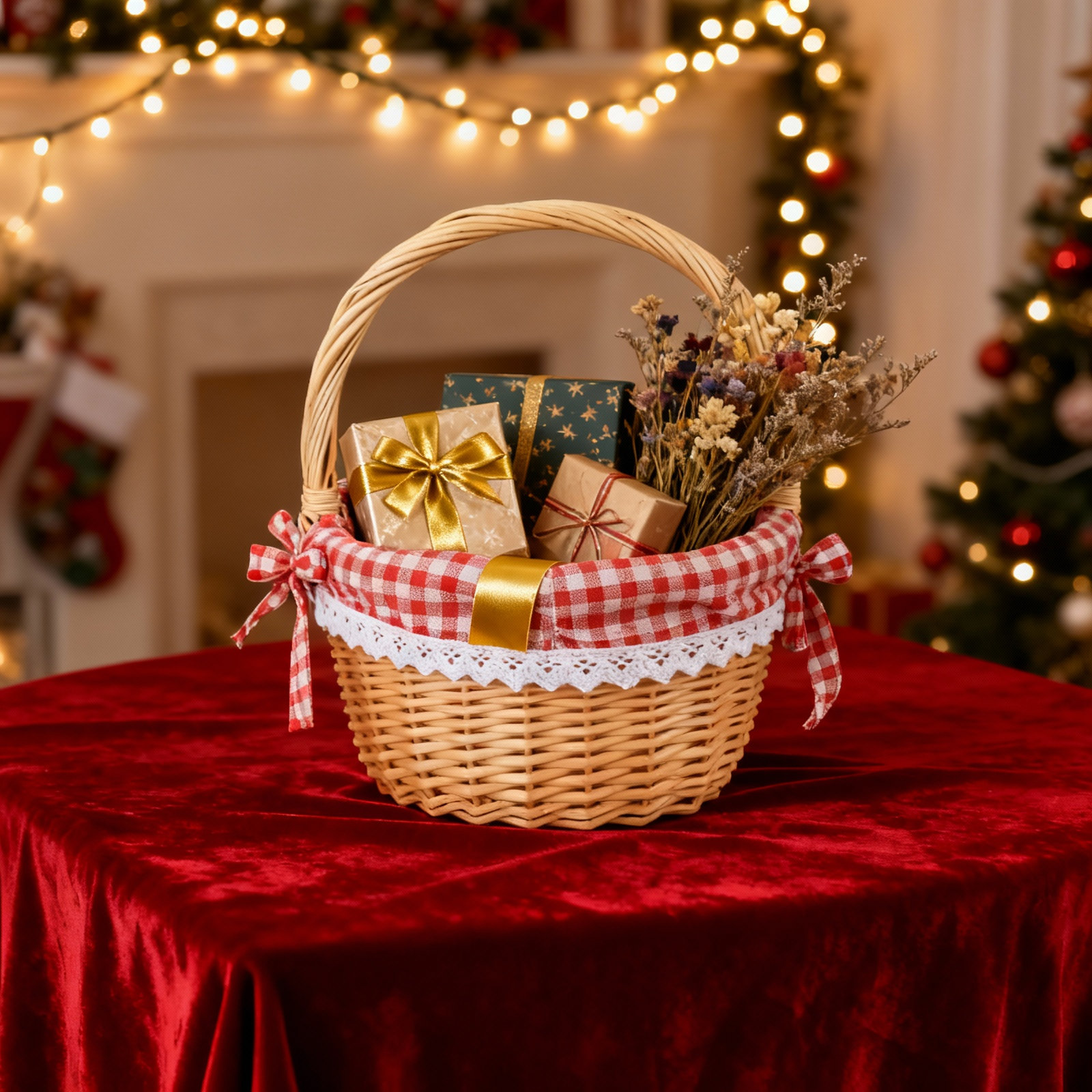 Elegant Wicker Fruit Basket Ha - Snacks Food Gift Baskets review and price